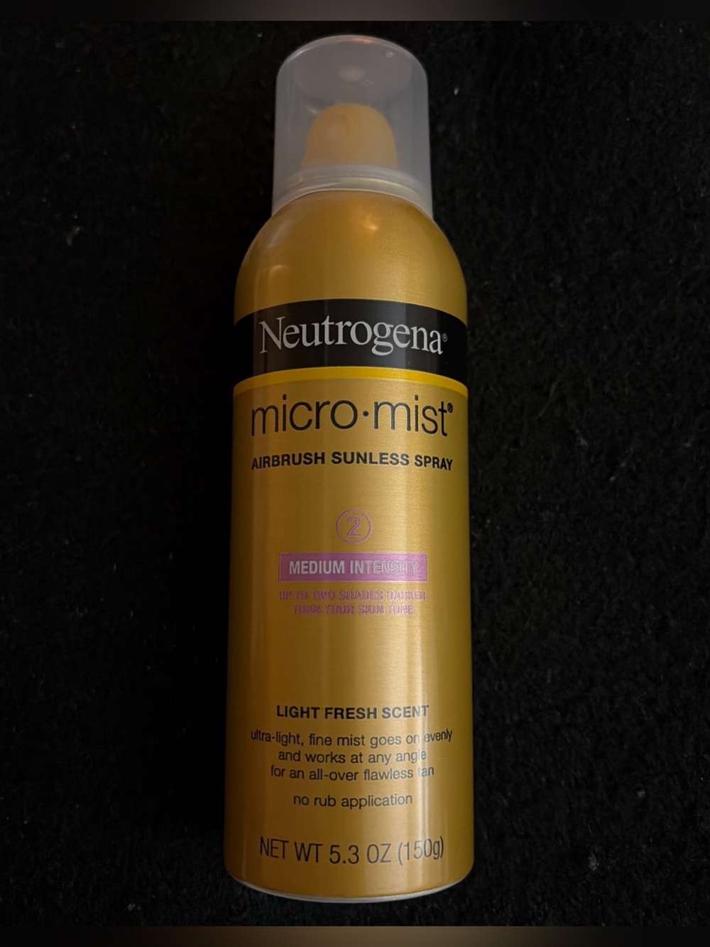 Neutrogena MicroMist Airbrush Sunless Spray Level 2-Medium Intensity 5.3oz NEW